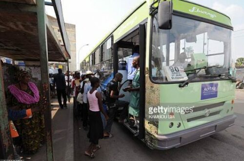 Article : Bus de la Société des transports abidjanais (Sotra),  On se bouscule malgré tout